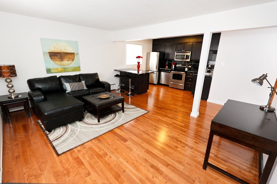Regina Furnished Housing - 2163 Hamilton Street - Living Room