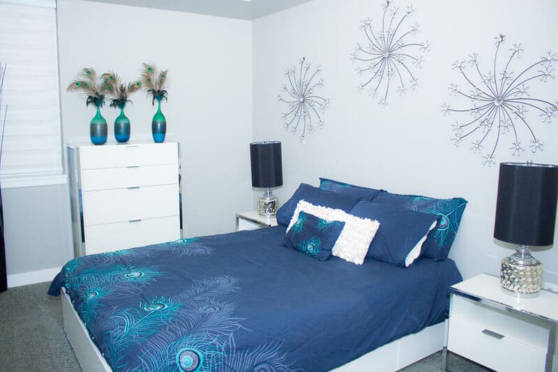 Regina furnished housing - Strathmore Suite 203 - Bedroom